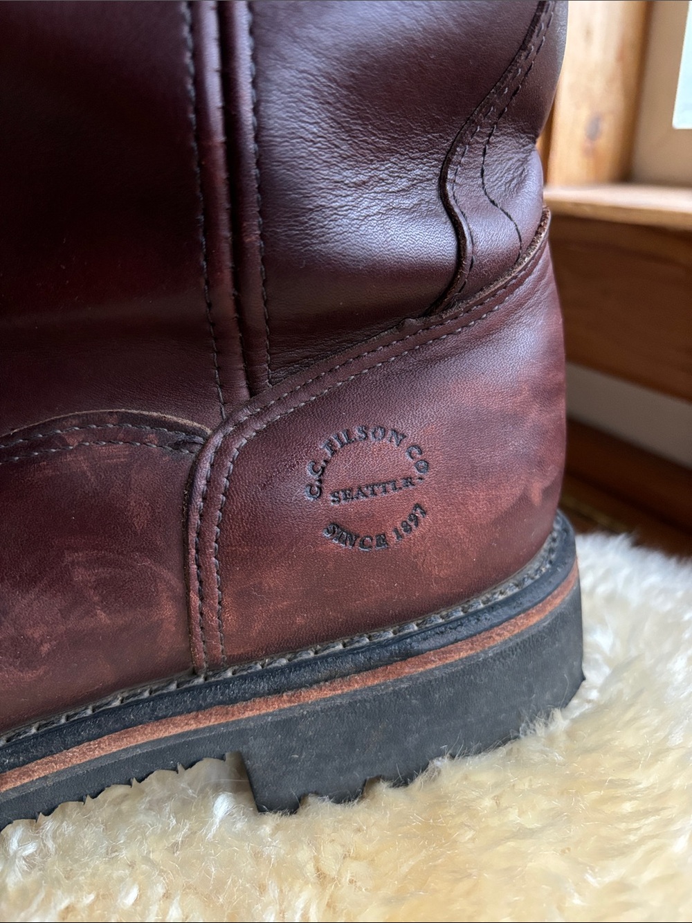 Filson Leather Roper Boots - Picture 2 of 13